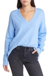 Treasure & Bond V-neck Sweater In Blue Vista