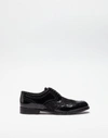 DOLCE & GABBANA DOLCE&GABBANA FLATS AND LACE UPS - LEATHER DERBY SHOE WITH LACE DETAIL,CN0012AP75280999