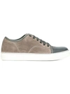 LANVIN TOE-CAPPED SNEAKERS,FMSKDBB1VBALP1511816957