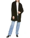 Cinzia Rocca Icons Wool & Cashmere-blend Coat In Brown