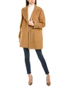 Cinzia Rocca Icons Wool & Cashmere-blend Coat In Brown
