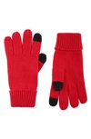 Hunter Play Essential Gloves In Logo Red