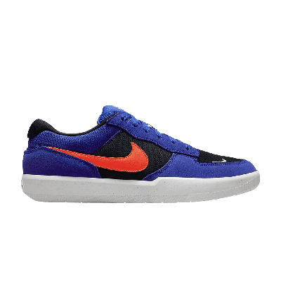 Pre-owned Nike Force 58 Sb 'concord Team Orange' In Blue