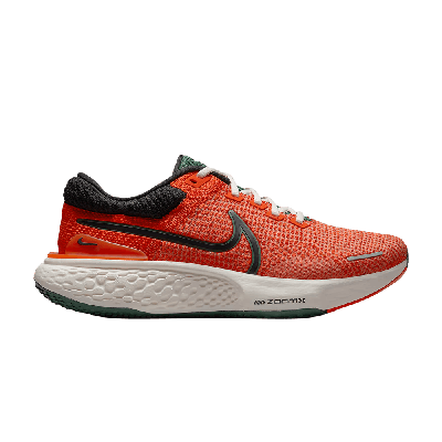 Pre-owned Nike Zoomx Invincible Run Flyknit 2 'team Orange'