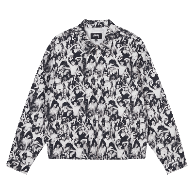 Pre-owned Stussy Beach Mob Bing Jacket 'black'