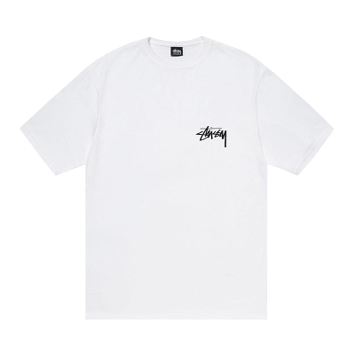 Pre-owned Stussy Low Tide Tee 'white'