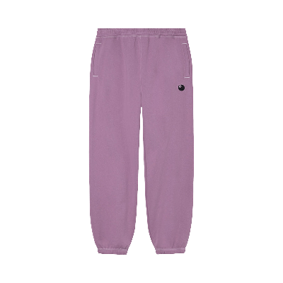 Pre-owned Stussy 8 Ball Embroidered Pant 'orchid' In Purple