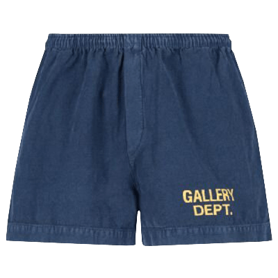Pre-owned Gallery Dept. Zuma Shorts 'navy' In Blue