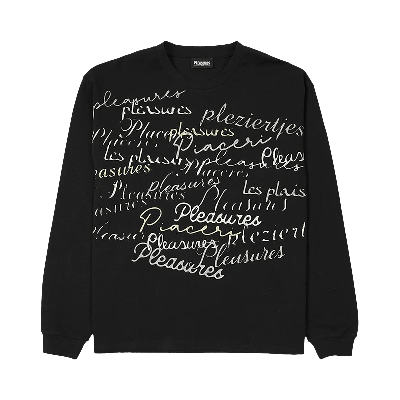 Pre-owned Pleasures Shatter Long-sleeve Shirt 'black'