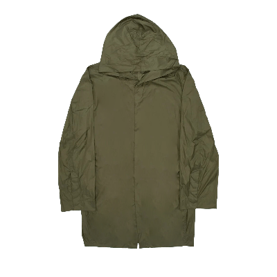 Pre-owned Rick Owens Jumbo Tatlin Snap Frontcover Jacket 'green'