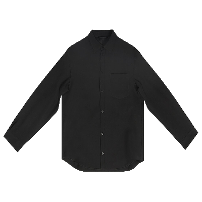 Pre-owned Balenciaga Shirt Jacket 'black'