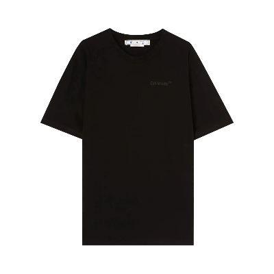 Pre-owned Off-white Diag Tab Over Short-sleeve Tee 'black/black'