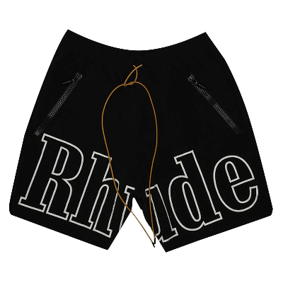 Pre-owned Rhude Swim Trunks 'black'