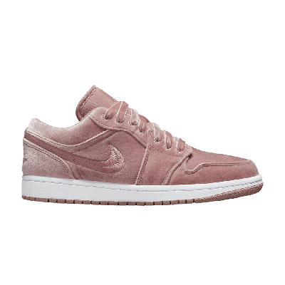Pre-owned Air Jordan Wmns  1 Low Se 'pink Velvet'
