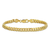 Amour 6.15mm Miami Cuban Link Chain Bracelet In 10k Yellow Gold In Yellow