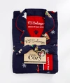 Pj Salvage Flannel Pajama Set In Happy Pawlidays