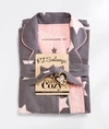 Pj Salvage Flannel Pajama Set In Grey Wild Star