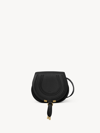 Chloé Petit Sac Porté Épaule Marcie En Cuir Grainé Femme Noir Taille Onesize 100% Cuir De Veau In Black
