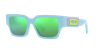 Dior Cd Su (80c7) Dm 40079 U 84q Square Sunglasses In Green