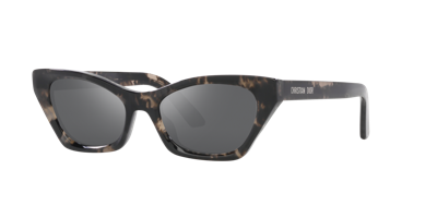 Dior Midnight Oversized Square-frame Tortoiseshell Acetate Sunglasses In Grey