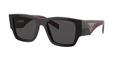 Prada Man Sunglasses Pr 10zs In Dark Grey
