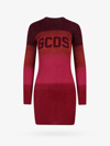 Gcds Wide-stripe-pattern Mini Dress In Multicolor