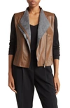 PATRIZIA LUCA ASYMMETRICAL ZIP JACKET