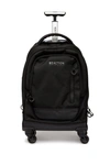 REACTION KENNETH COLE 1680D POLY 4 WHEEL ROLLER BACKPACK