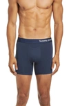Tommy John 2-pack Cool Cotton 6-inch Boxer Briefs In Navy
