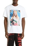 JW ANDERSON X 'CARRIE' COTTON GRAPHIC TEE