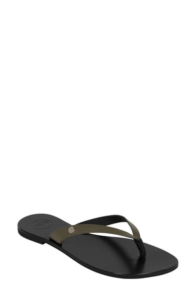 Bella Ha Italian Leather Handmade Flip Flop In Kalamata