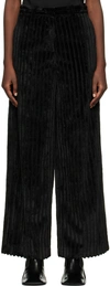 RECTO BLACK NUIT TROUSERS