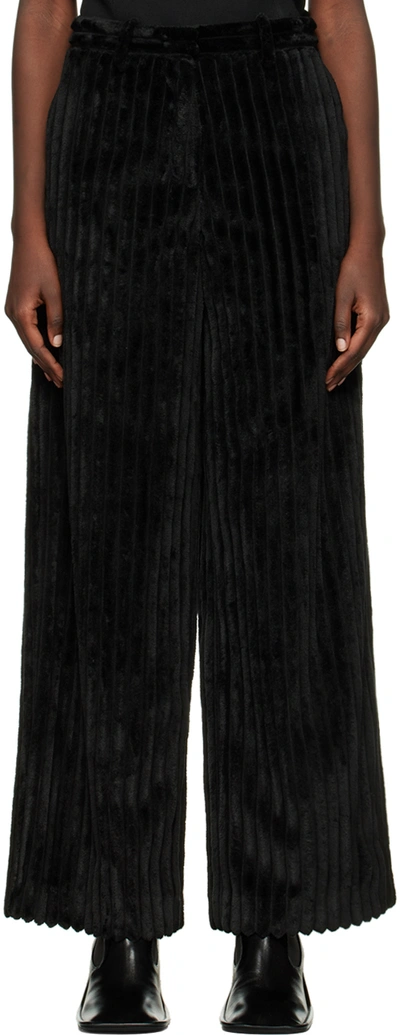 Recto Black Nuit Trousers