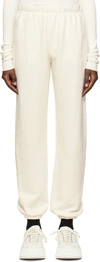 Éterne Off-white Classic Lounge Pants In Cream