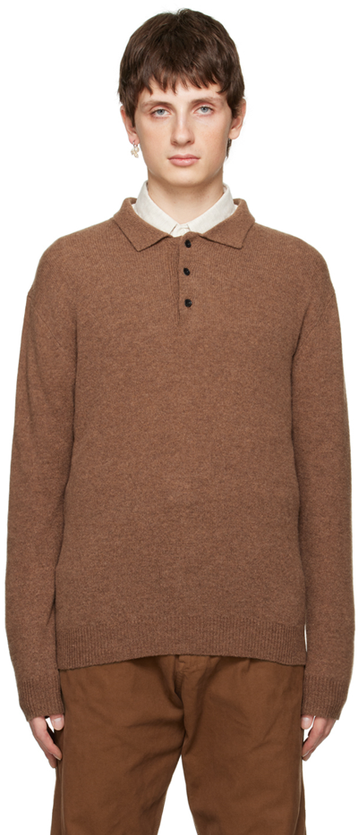 Beams Brown 9g Polo In Brown28