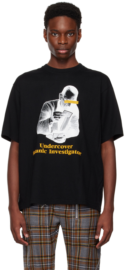 Undercover Black Cotton T-shirt