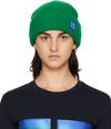 ADER ERROR GREEN LOGO BEANIE