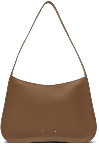 Pb 0110 Brown Ab 123 Shoulder Bag In Cashew
