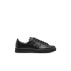Premiata Black Russell Leather Sneakers In Black