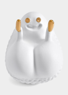 L'objet Haas White & Gold Butts Up Box