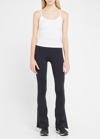 Splits59 Loren Scoop-neck Stretch-woven Tank Top In Black