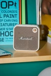 MARSHALL WILLEN PORTABLE BLUETOOTH SPEAKER IN CREAM AT URBAN OUTFITTERS