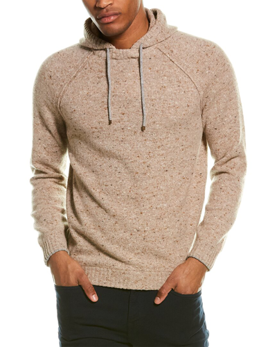 Brunello Cucinelli Wool & Cashmere-blend Crewneck Sweater In Brown