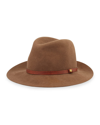 RAG & BONE FLOPPY BRIM WOOL FEDORA HAT