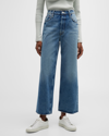 Mother High Waist Tunnel Vision Sneak Jeans In Take Me Higher In A Day In The Life