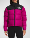 The North Face Pink 1996 Retro Nuptse Down Jacket In Fuschia Pink