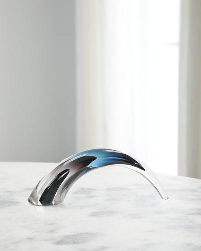 John-richard Collection Handblown Multicolor Glass Sculpture