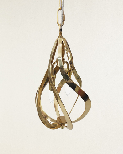John-richard Collection Ribbons Of Brass Pendant Light