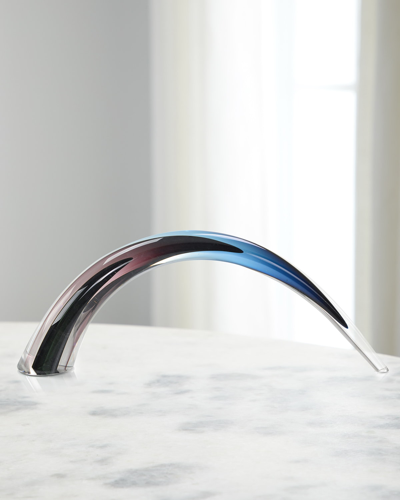 John-richard Collection Handblown Multicolor Sculpture