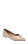 Linea Paolo Nasya Pointed Toe Flat In Blush